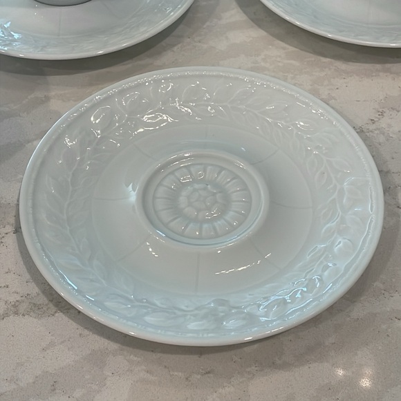 Bernardaud Louvre Tea Cup & Saucer Set of 8 - Picture 3 of 5